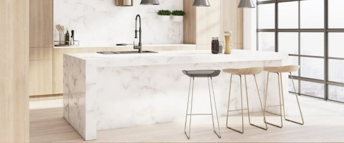 natural stone kitchen island