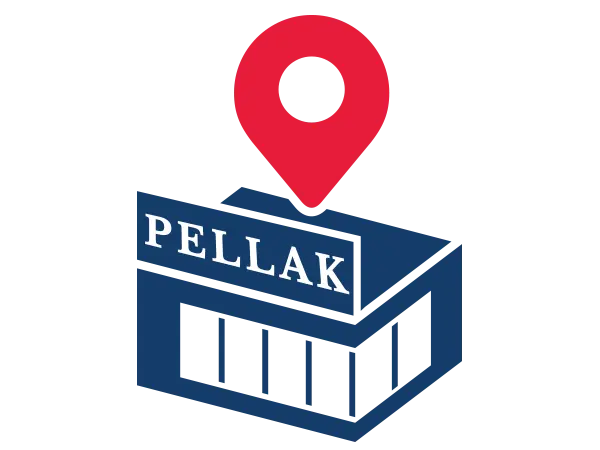 The showroom logo of Pellak Construction